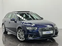 Used Audi A4 S-Line 190 HP (139 kW) 2019 Blue Estate