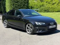 Used Audi A4 Black Edition 190 HP (139 kW) 2019 Black Sedan