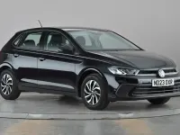 Used VW Polo Life 95 HP (69 kW) 2023 Black Hatchback