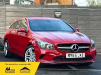 Used Mercedes CLA220 Shooting Brake 177 HP (130 kW) 2017 Red Estate