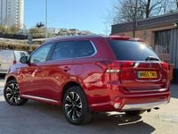 Used Mitsubishi Outlander P-HEV 2015 Red Estate