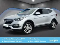 Used Hyundai Santa Fe Premium 200 HP (147 kW) 2016 Silver SUV
