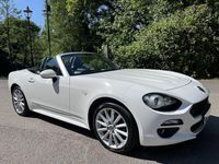 Used Fiat 124 Spider Lusso 140 HP (102 kW) 2018 White Cabriolet