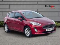 Used Ford Fiesta Zetec 99 HP (72 kW) 2019 Red Hatchback