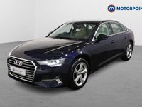 Begagnad Audi A6 Sport 245 HK (180 kW) 2020 Blå Sedan