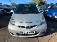 Used Toyota Aygo 68 HP (50 kW) 2012 Silver Hatchback