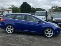 Used Ford Focus Titanium 125 HP (91 kW) 2014 Blue Estate