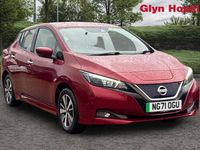 Used Nissan Leaf Acenta 110 kW (150 HP) 2021 Red Hatchback