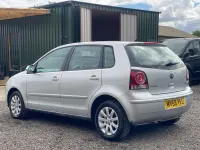 Used VW Polo SE 80 HP (58 kW) 2008 Silver Hatchback