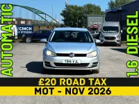 Second-hand VW Golf VII SE 105 CP (77 kW) 2014 Argintiu Hatchback