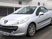 Used Peugeot 207 CC GTi 2007 Silver Cabriolet