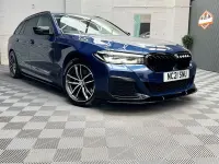 Used BMW 530e M Sport 287 HP (211 kW) 2021 Blue Estate
