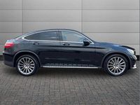 Used Mercedes GLC350 AMG line 258 HP (189 kW) 2017 Obsidian black Coupe
