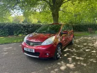 Używany Nissan Note N-TEC 2011 Czerwony Hatchback