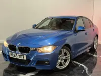 Used BMW 330 M Sport 258 HP (189 kW) 2015 Blue Sedan