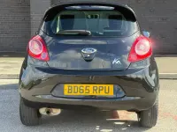 Begagnad Ford Ka Zetec 69 HK (50 kW) 2016 Svart Halvkombi