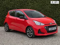 Used Hyundai i10 67 HP (49 kW) 2019 Red Hatchback