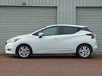 Used Nissan Micra Acenta 100 HP (73 kW) 2020 White Hatchback