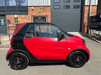 Used Smart ForTwo Cabrio Prime 71 HP (52 kW) 2017 Black Cabriolet