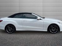 Used Mercedes E220 AMG 170 HP (125 kW) 2013 Polar white Cabriolet