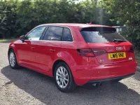 Used Audi A3 2016 Red Hatchback