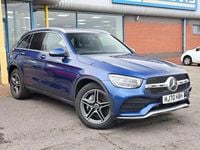 Used Mercedes GLC300 AMG line 2020 Blue Estate