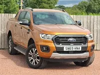Used Ford Ranger Wildtrack 2019 Orange Pickup