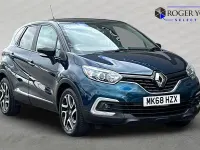 Used Renault Captur Iconic 90 HP (66 kW) 2018 Blue/black SUV