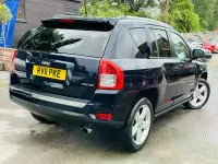 Used Jeep Compass Limited 170 HP (125 kW) 2011 Blue SUV