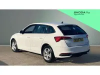 Used Skoda Scala SE 95 HP (69 kW) 2025 White Hatchback