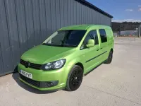 Used VW Caddy Maxi 102 HP (75 kW) 2015 Green MPV