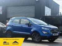 Used Ford Ecosport Zetec 125 HP (91 kW) 2018 Blue SUV