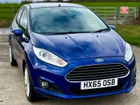 Used Ford Fiesta Titanium X 2015 Blue Hatchback
