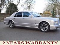 Used Bentley Arnage Mulliner 500 HP (367 kW) 2007 Silver Sedan