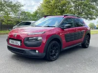 Used Citroën C4 Cactus Feel 82 HP (60 kW) 2016 Red Hatchback