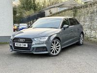 Used Audi A3 Sportback Black Edition 150 HP (110 kW) 2018 Grey Hatchback