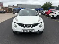 Used Nissan Juke Acenta 115 HP (84 kW) 2011 White SUV