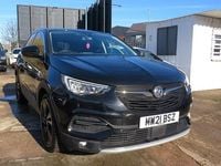 Used Vauxhall Grandland X SRi 2021 Black SUV