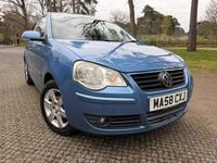 Used VW Polo Match 70 HP (51 kW) 2008 Blue Hatchback