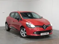 Used Renault Clio Dynamique 75 HP (55 kW) 2014 Red Hatchback