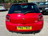 Used DS Automobiles DS3 Connected Chic 2017 Red Hatchback