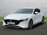 Used Mazda 3 Inclusive 122 HP (89 kW) 2019 White Hatchback