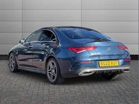 Used Mercedes CLA180 AMG Line Premium Plus 136 HP (100 kW) 2022 Blue Sedan
