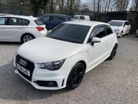 Used Audi A1 S-Line 122 HP (89 kW) 2014 White Hatchback