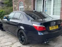 Used BMW 525 M Sport 2008 Black Sedan