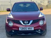 Used Nissan Juke Tekna 117 HP (86 kW) 2017 Red SUV
