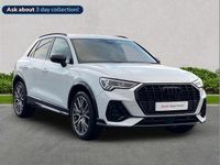 Begagnad Audi Q3 Black Edition 150 HK (110 kW) 2024 Vit SUV
