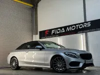 Used Mercedes C200 AMG line 2018 Silver Cabriolet