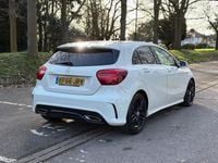 Used Mercedes A180 AMG line 2017 White Hatchback