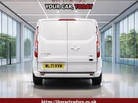 Begagnad Ford Transit Custom Limited 2021 Vit Van